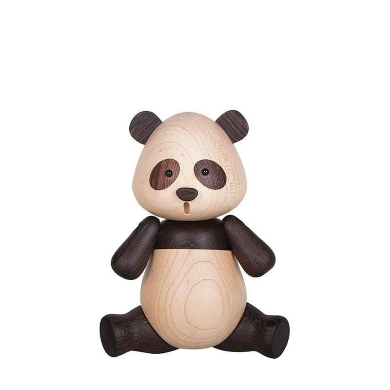 Exotic Wooden Panda Handicraft: Nordic Design