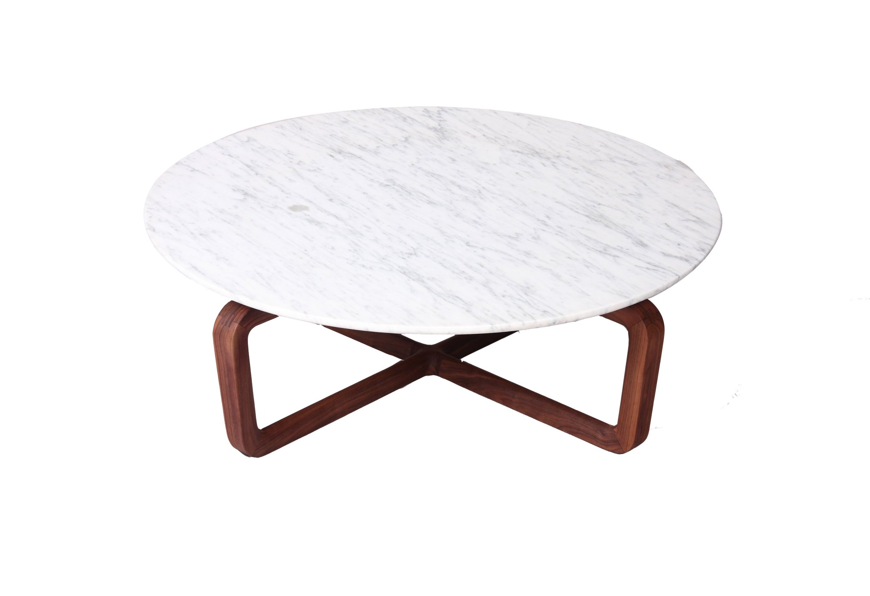 Fidelio Style Round Low Table - Marble