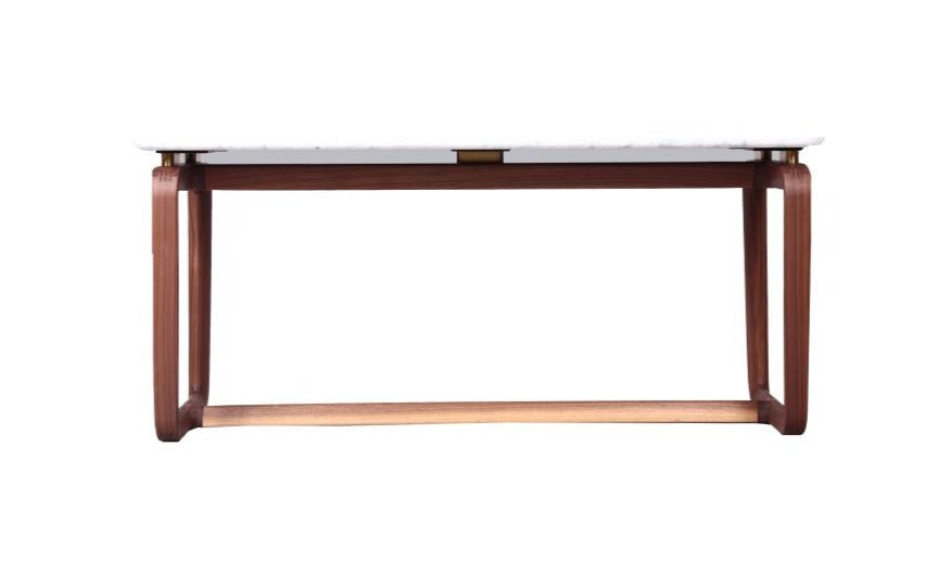 Fidelio Style Rectangular Low Table - Marble