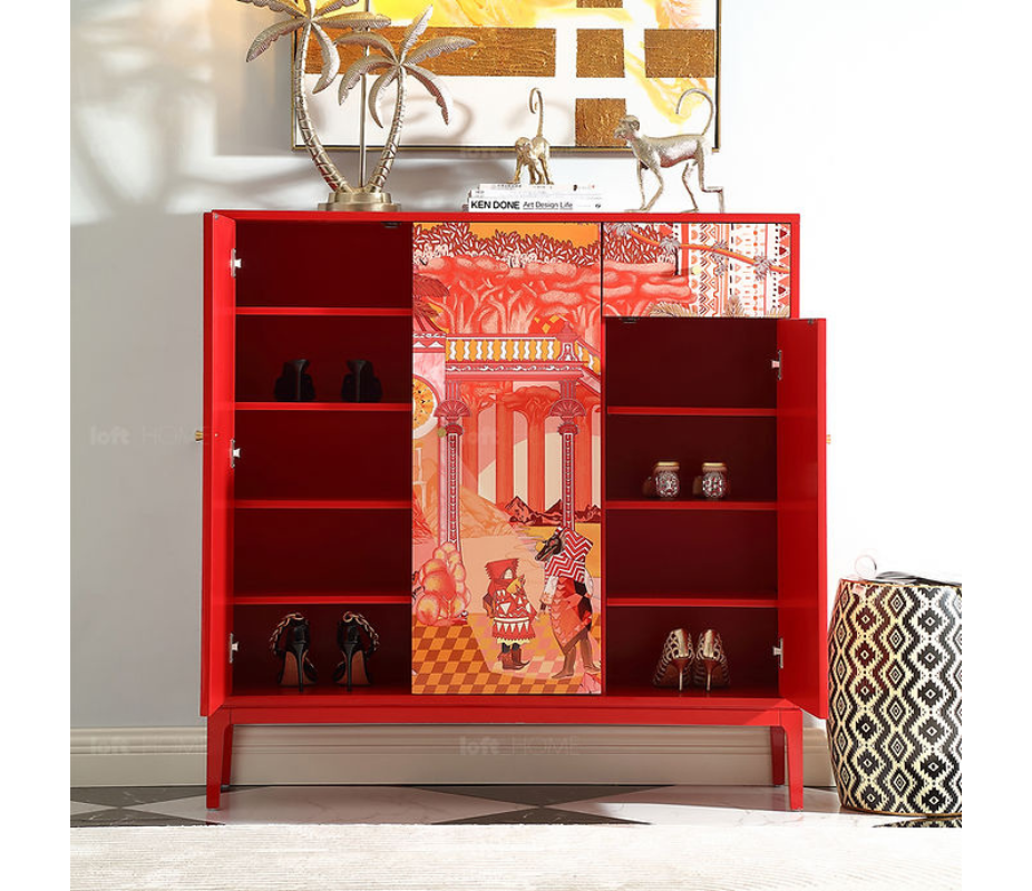 Red Magic Cabinet Tall