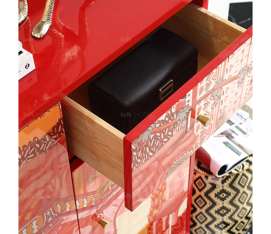 Red Magic Cabinet Tall