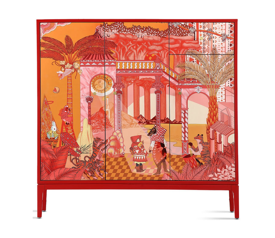 Red Magic Cabinet Tall