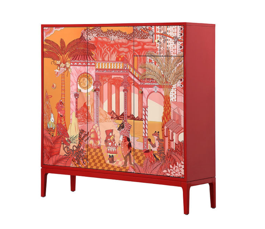 Red Magic Cabinet Tall