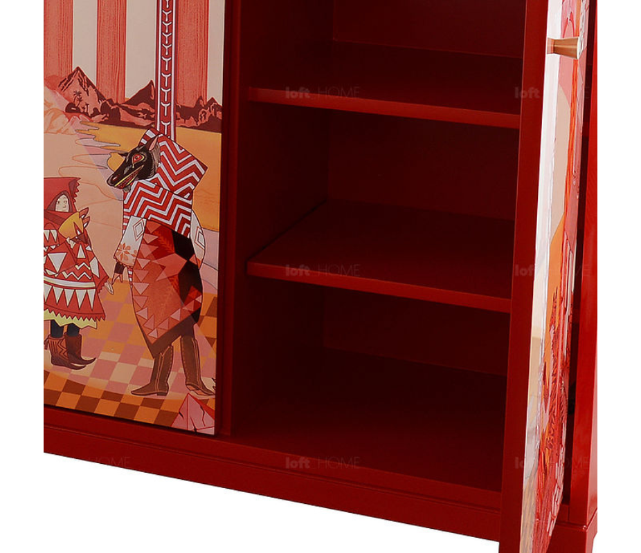 Red Magic Cabinet Tall