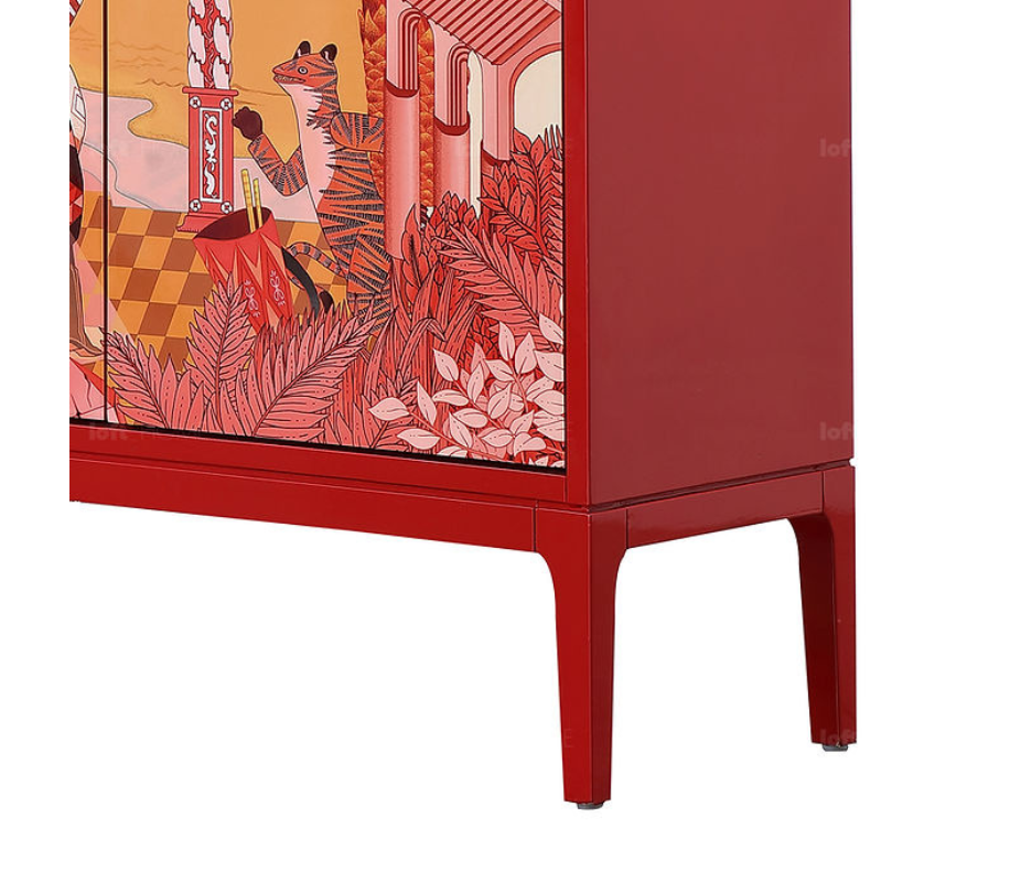 Red Magic Cabinet Tall