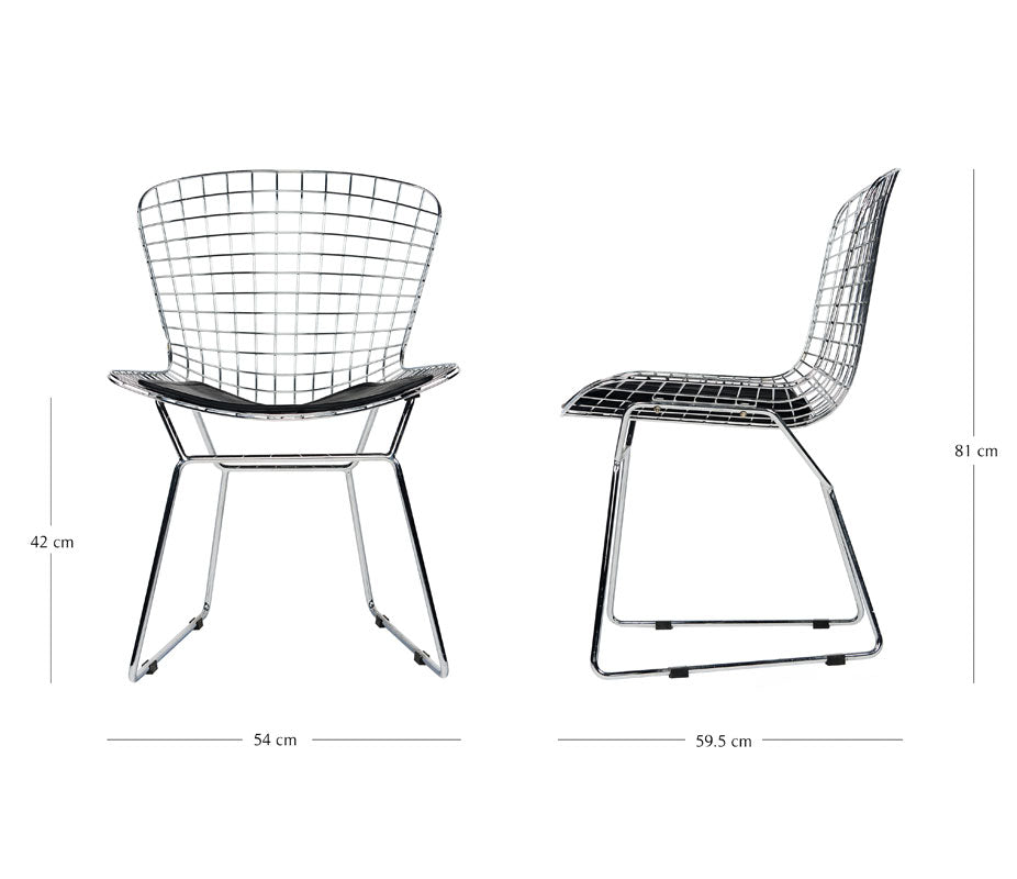 Harry Bertoia Style Wire Chair