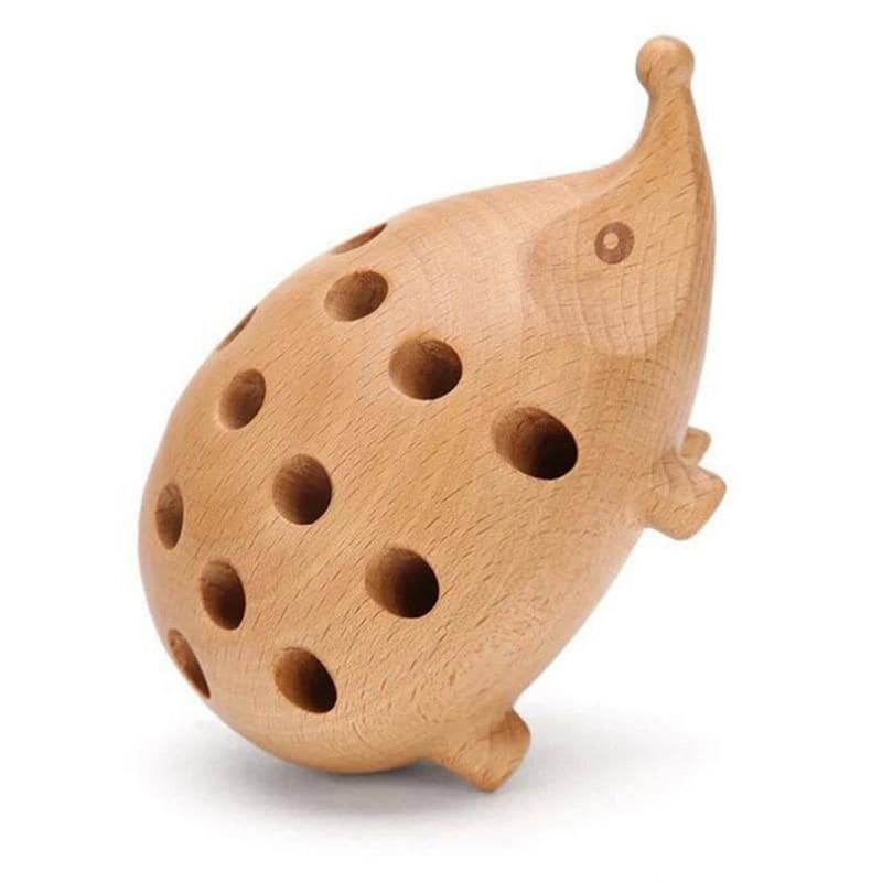 Hedgehog Haven Pen Holder: Cute and Stylish Desk Decor for Animal Lovers