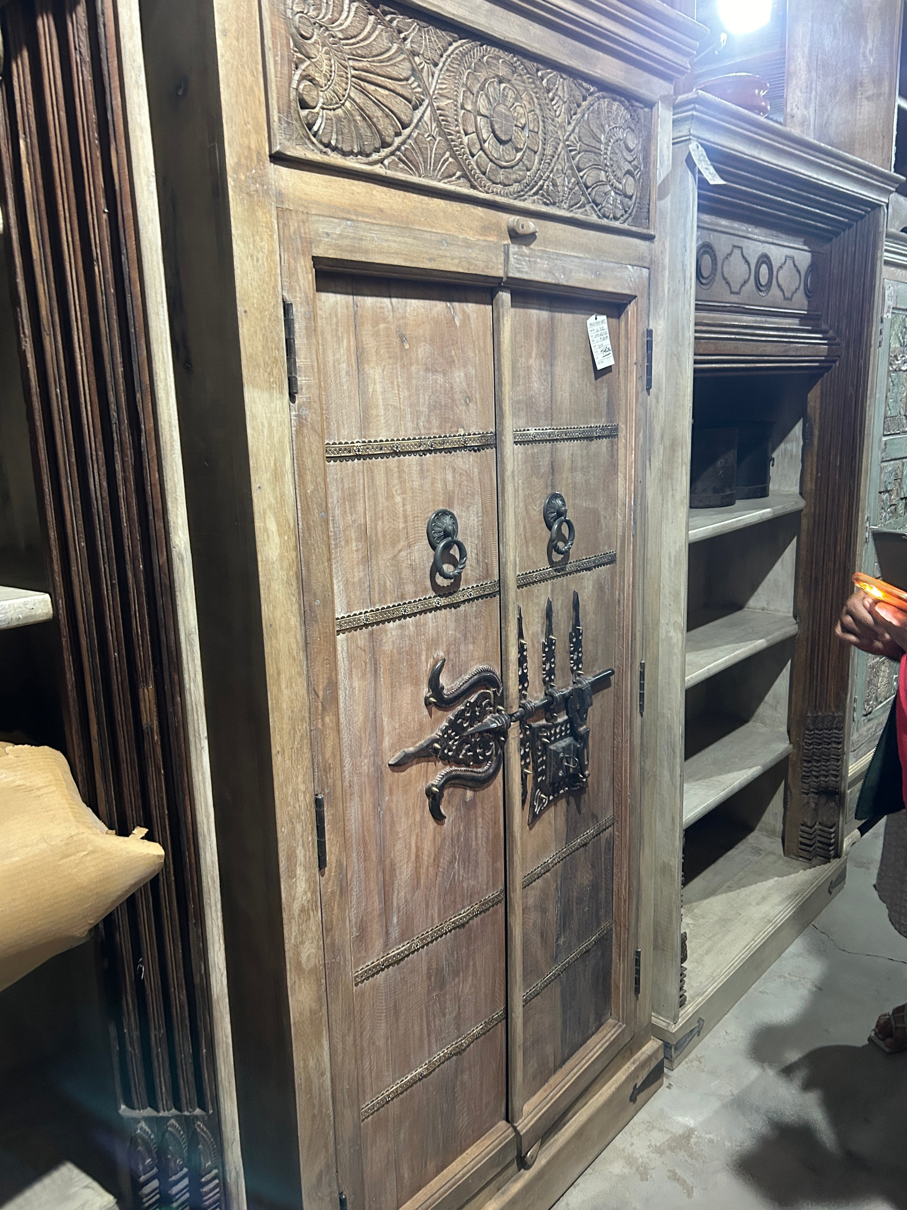 Wooden Cupboard P24 (100W x 50D x 209H cm)