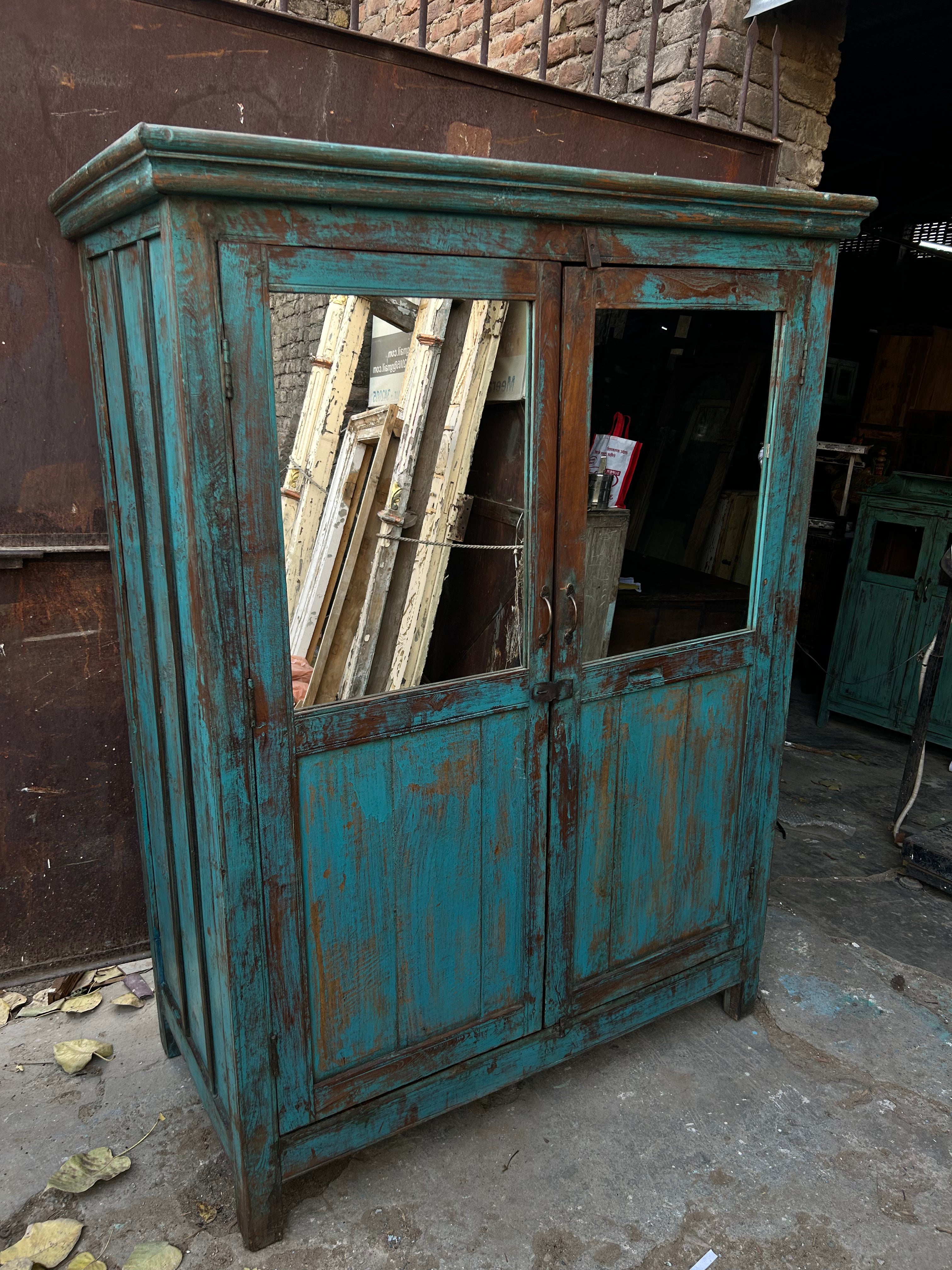 Wooden Cabinet T16 (W132 X D69 X H180 cm)