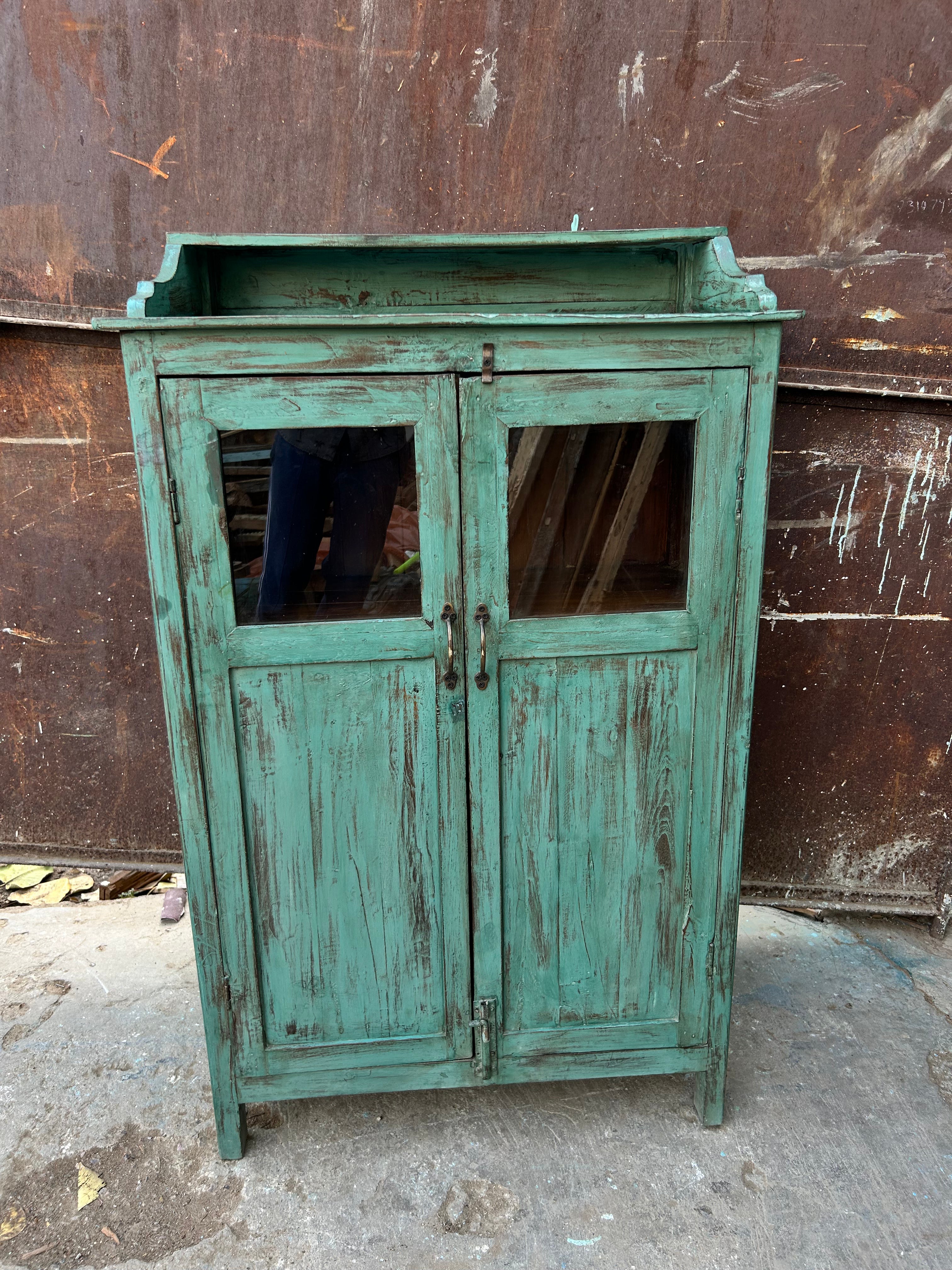 Wooden Cabinet T15 (W89 X D40 X H127 cm)