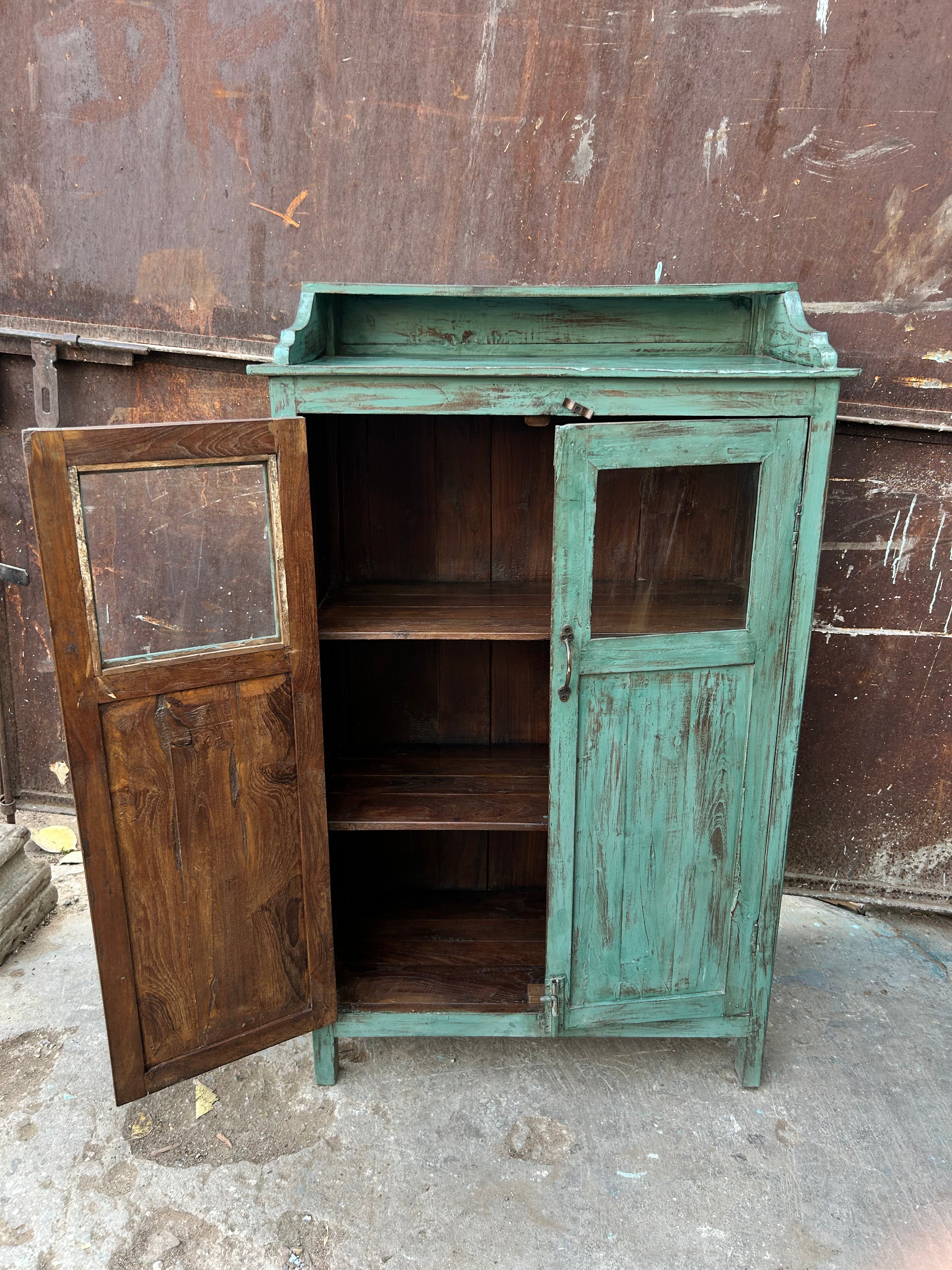 Wooden Cabinet T15 (W89 X D40 X H127 cm)