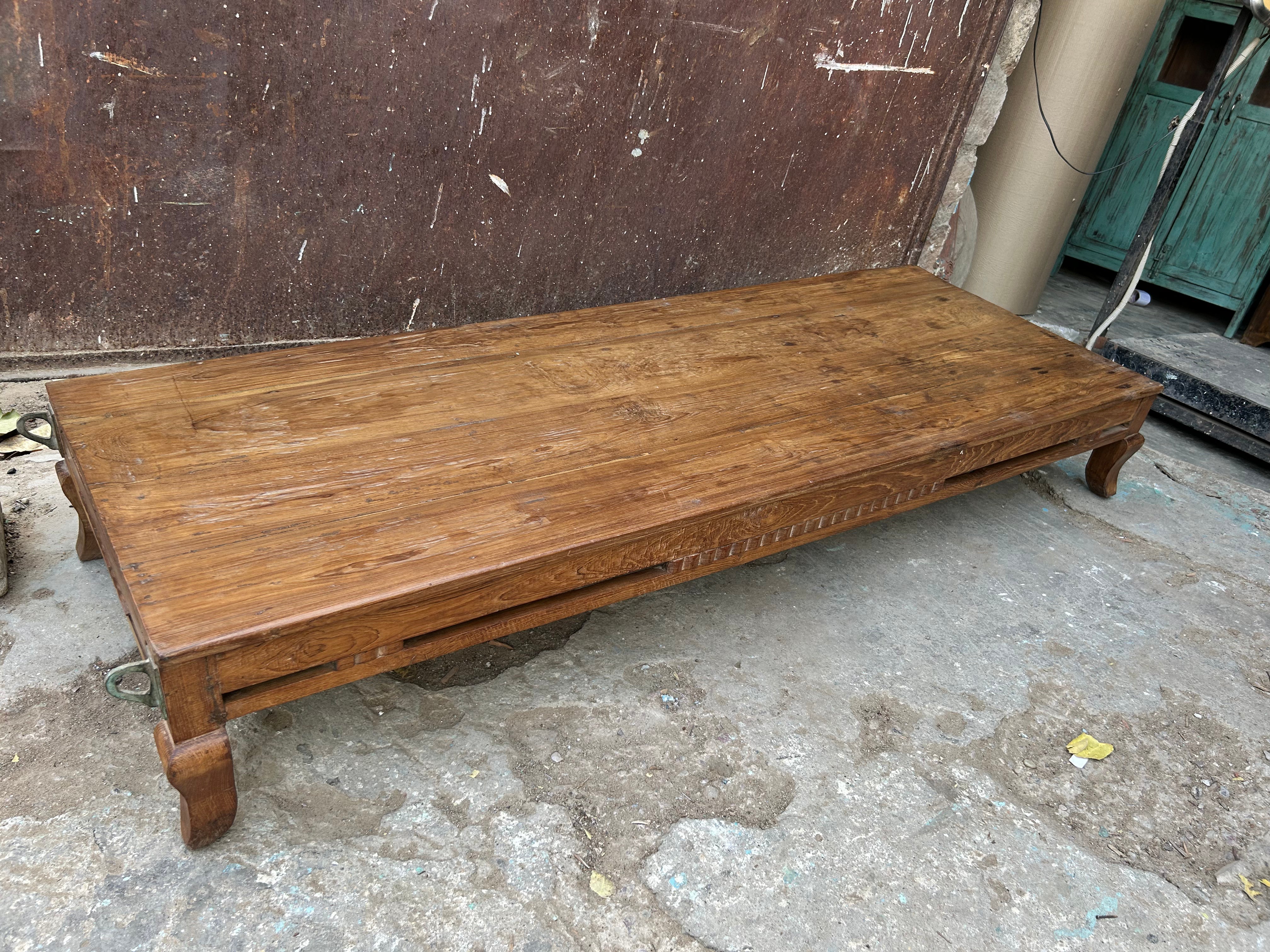 Wooden Coffee Table T14 (183W X D63 X H27 cm)