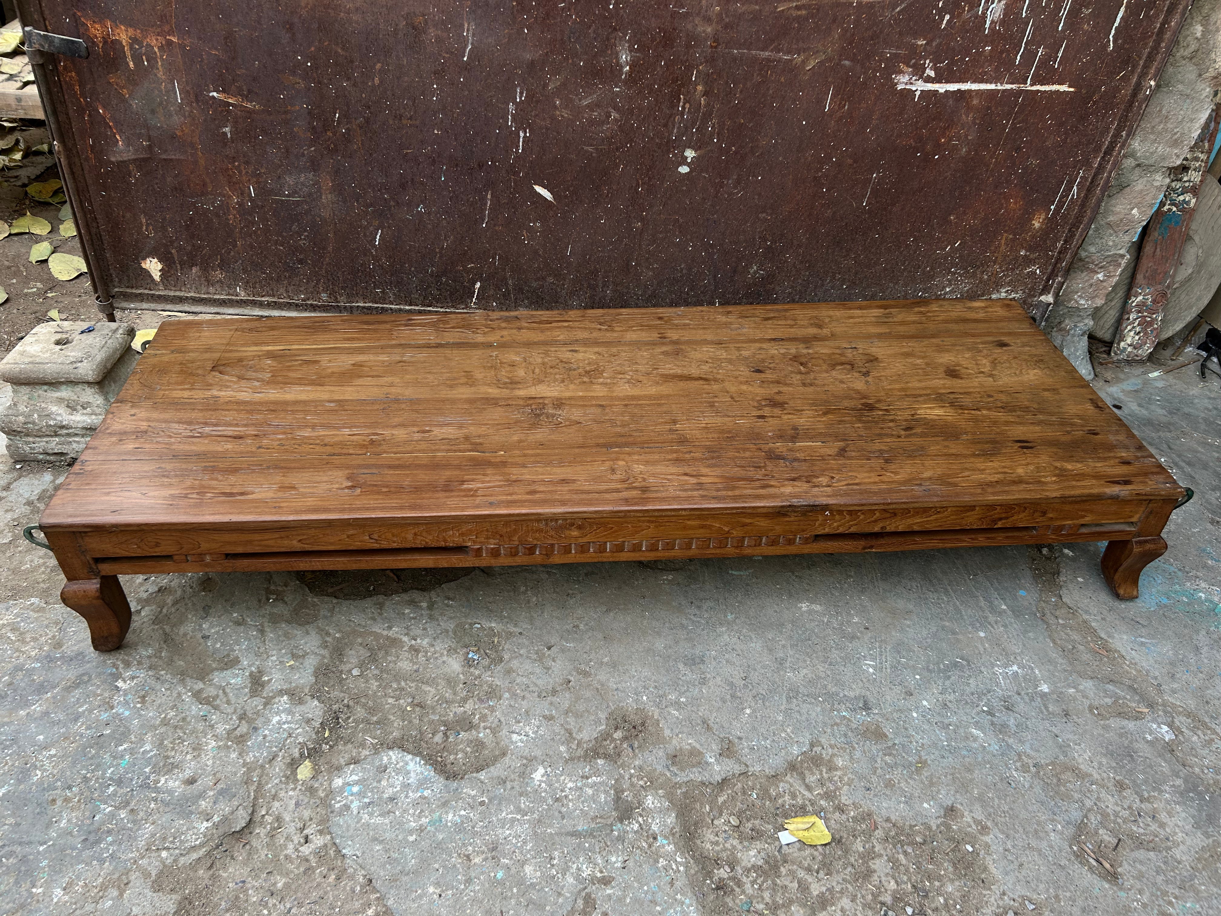 Wooden Coffee Table T14 (183W X D63 X H27 cm)