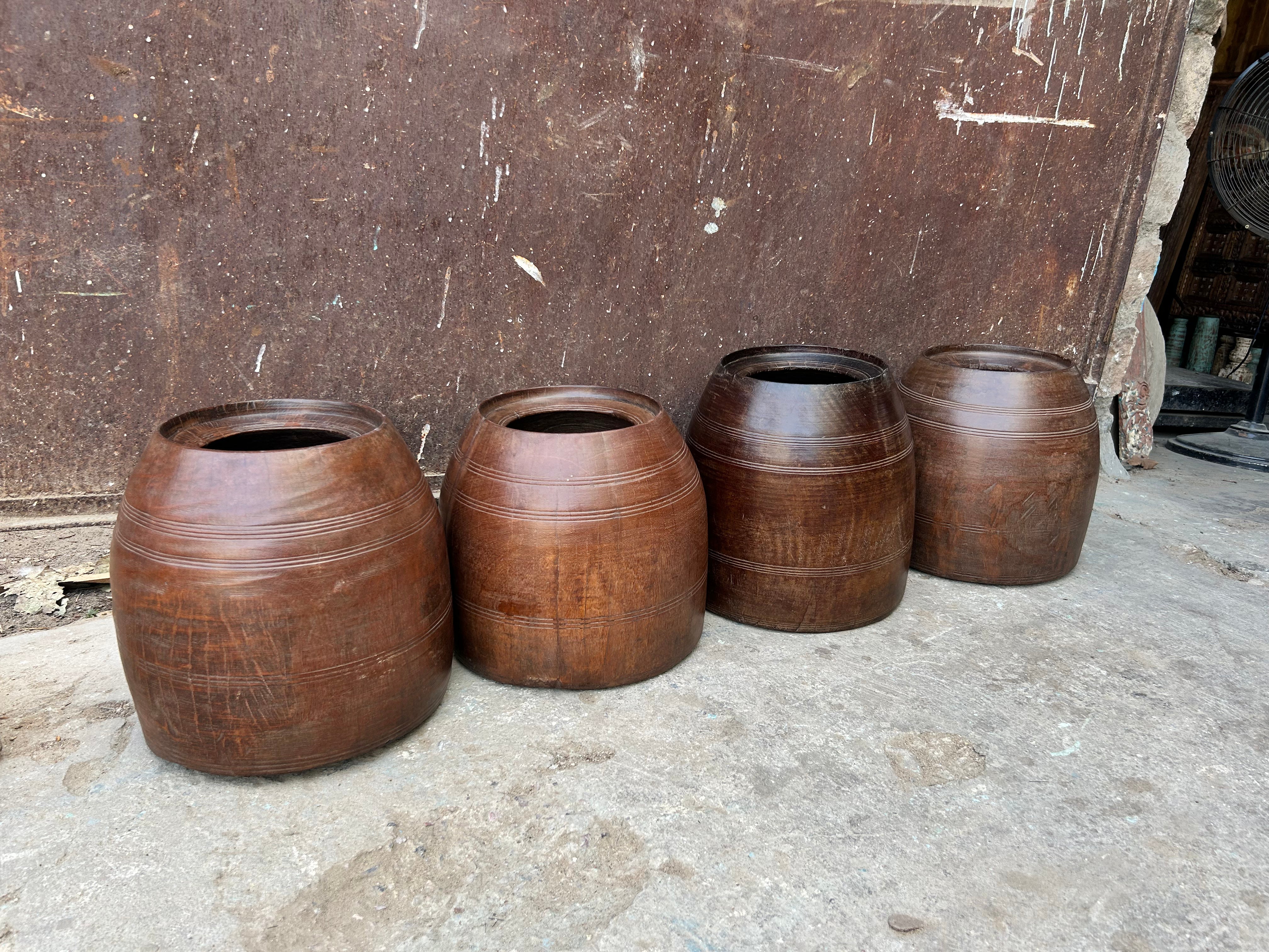 Wooden Pot VS14 (29W x 29D x 36H cm)