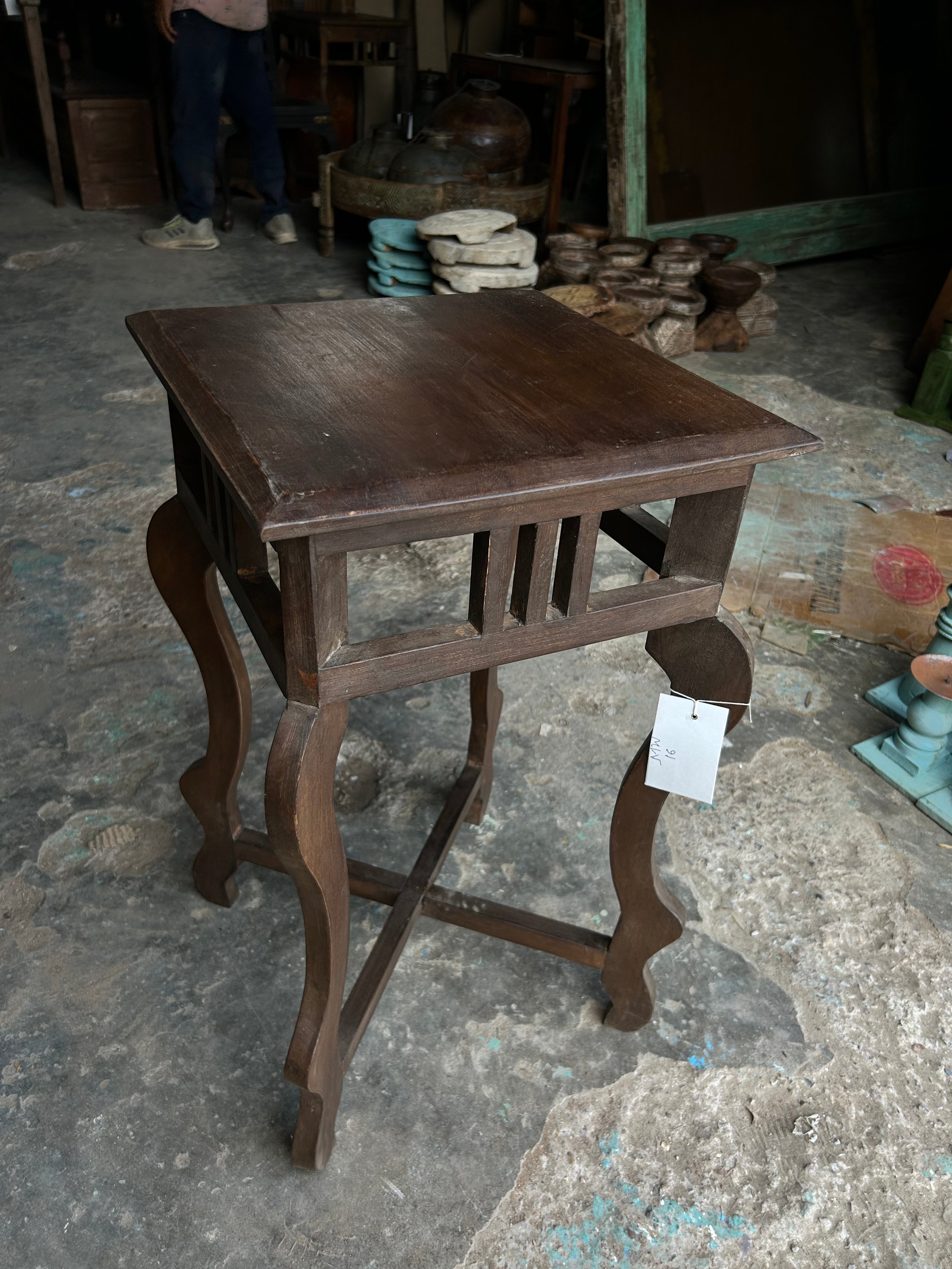 Wooden Side Table SC05 (38W x 38D x 65H cm)