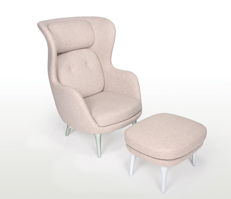 JH1 RO Style Easy Chair and Ottoman