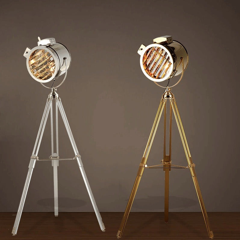 Industrial Tripod Lamp - Bold Modernity