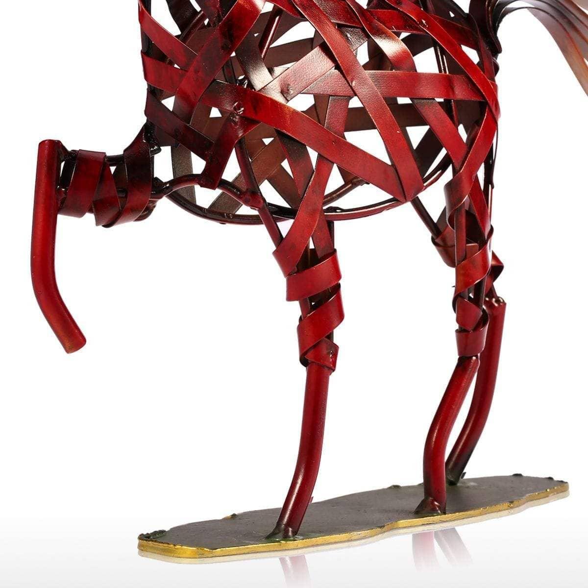 Intricate Weaving Horse Home Decor: A Unique, Artistic Touch