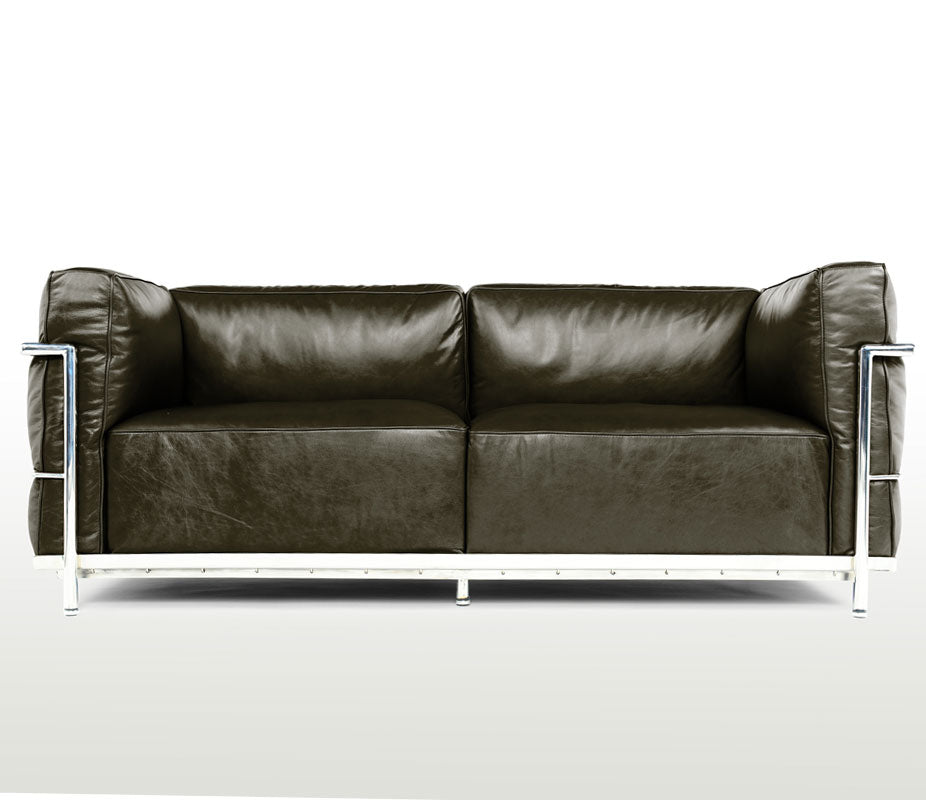 LC3 Grand Confort Style 2 Seater Sofa