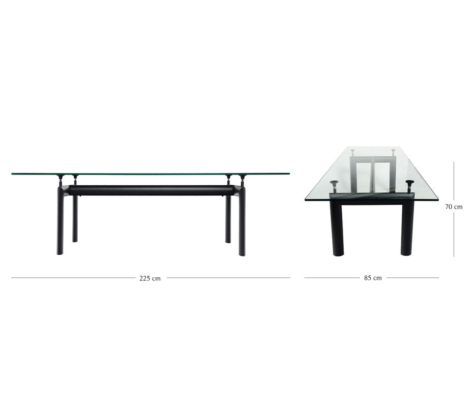 LC6 Style Dining Table