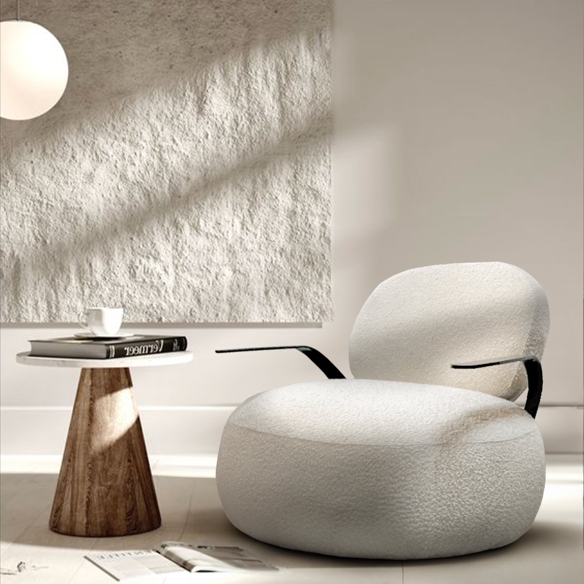 Cloud Comfort  Fabric Armchair PZ-Y08-L