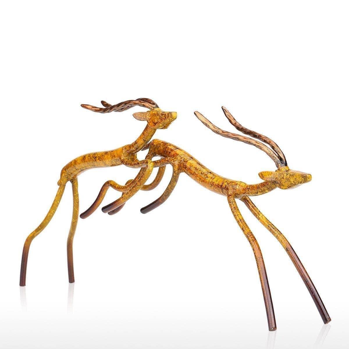 Leaping Antelope Art - Modern Home Decor