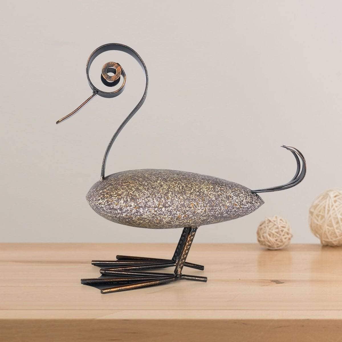 Lifelike Duck Statue Art - Modern Home Decor