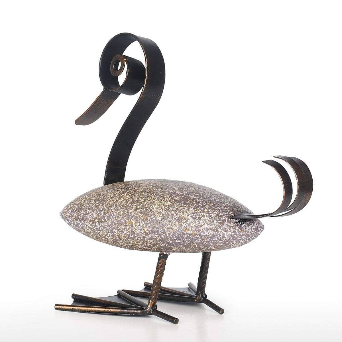 Lifelike Duck Statue Art - Modern Home Decor