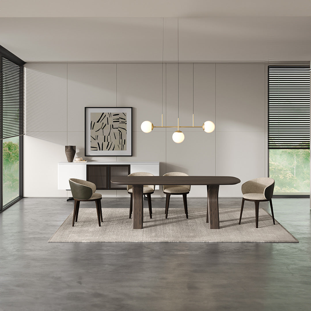 MONZA (GREY) Dining Table 208 cm YL-MONZA-TABLE