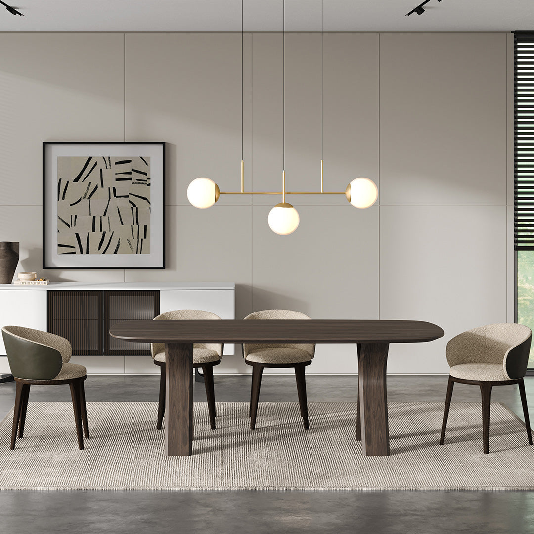 MONZA (GREY) Dining Table 208 cm YL-MONZA-TABLE