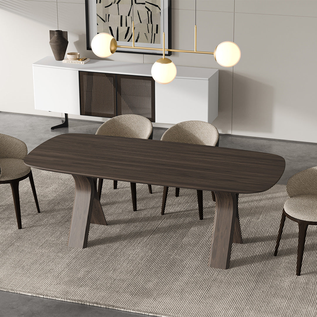 MONZA (GREY) Dining Table 208 cm YL-MONZA-TABLE