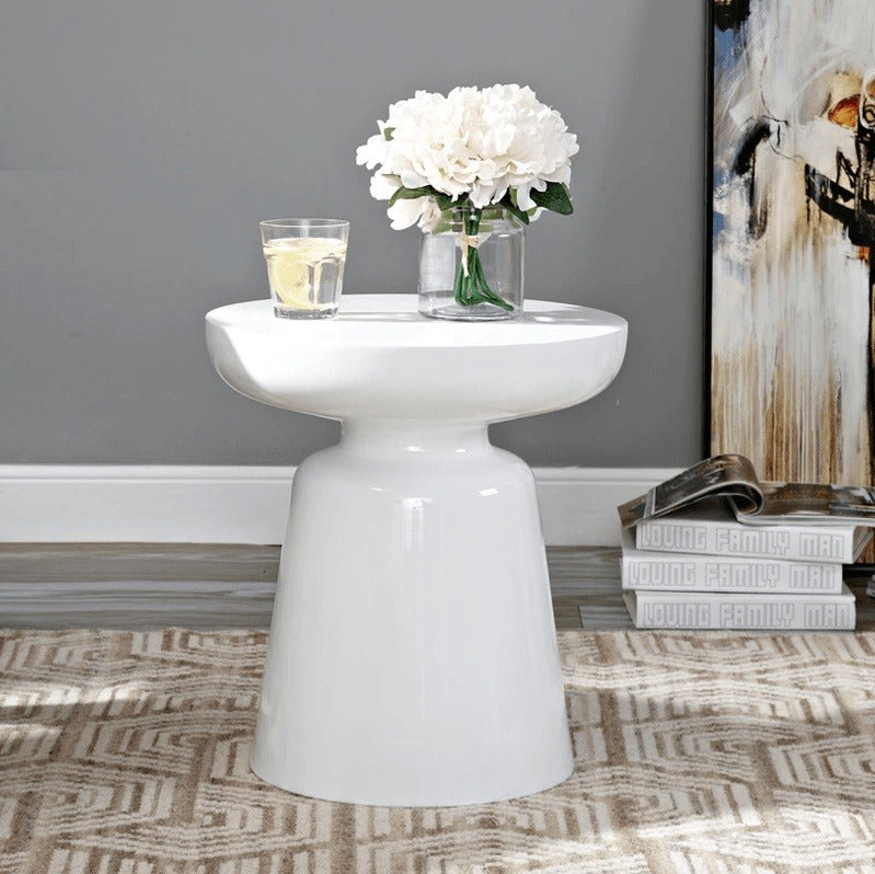 Martini Mushroom Coffee Round Side Table: A Modern, Elegant Addition