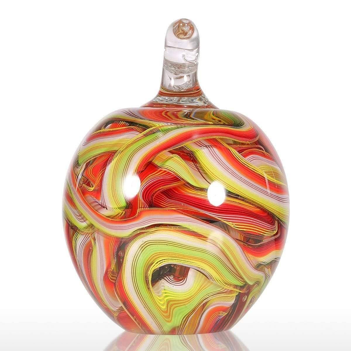 Modern Apple Ornament - A Whimsical Addition to Your Decor