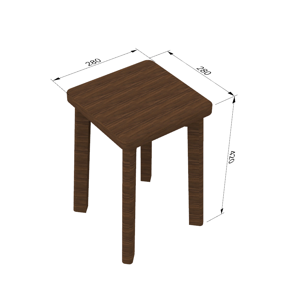 In production Small stool Made of materials selected for furniture. Do not order if you have high requirements. STO will ship separately