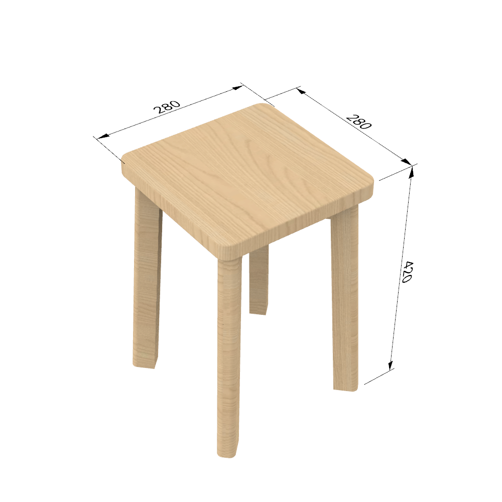 In production Small stool Made of materials selected for furniture. Do not order if you have high requirements. STO will ship separately