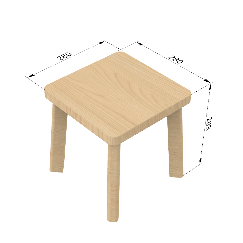 In production Small stool Made of materials selected for furniture. Do not order if you have high requirements. STO will ship separately