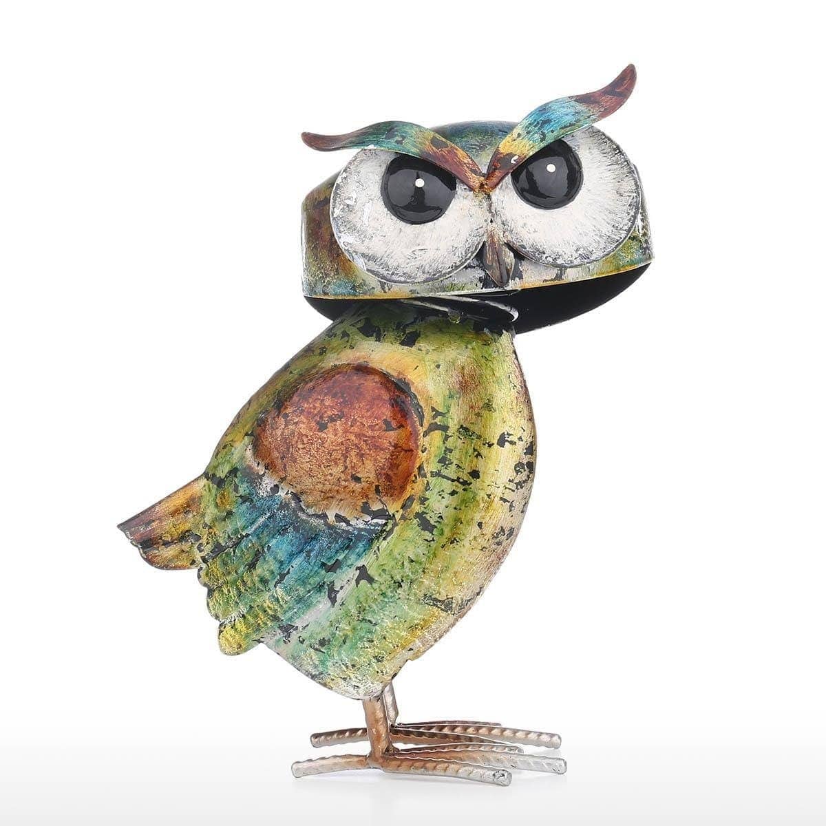 Owl Sculpture Ornament - Modern Home Decor