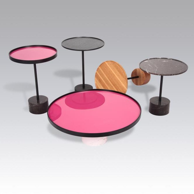 Piero 9 Style Round Low Table