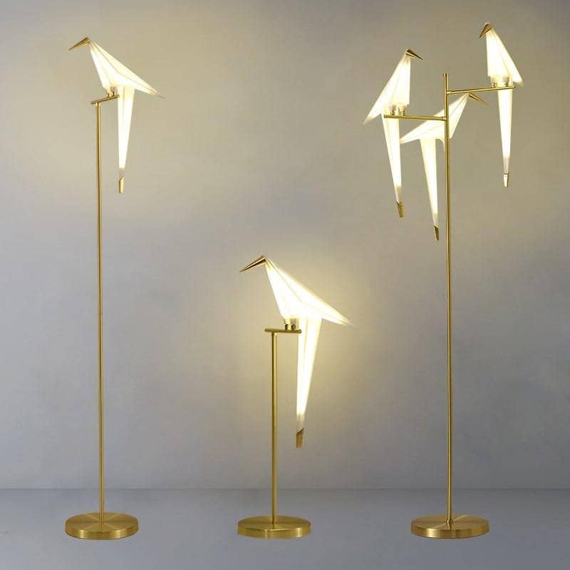 Post Modern Shaken Bird LED Floor Lamp - Nordic Stylish Lighting