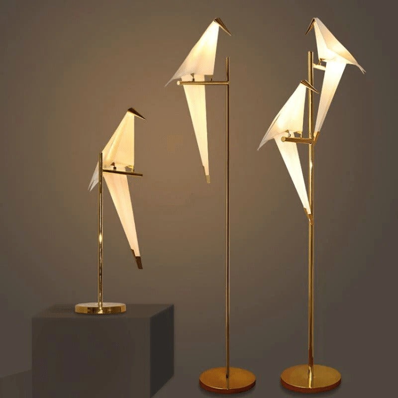 Post Modern Shaken Bird LED Floor Lamp - Nordic Stylish Lighting