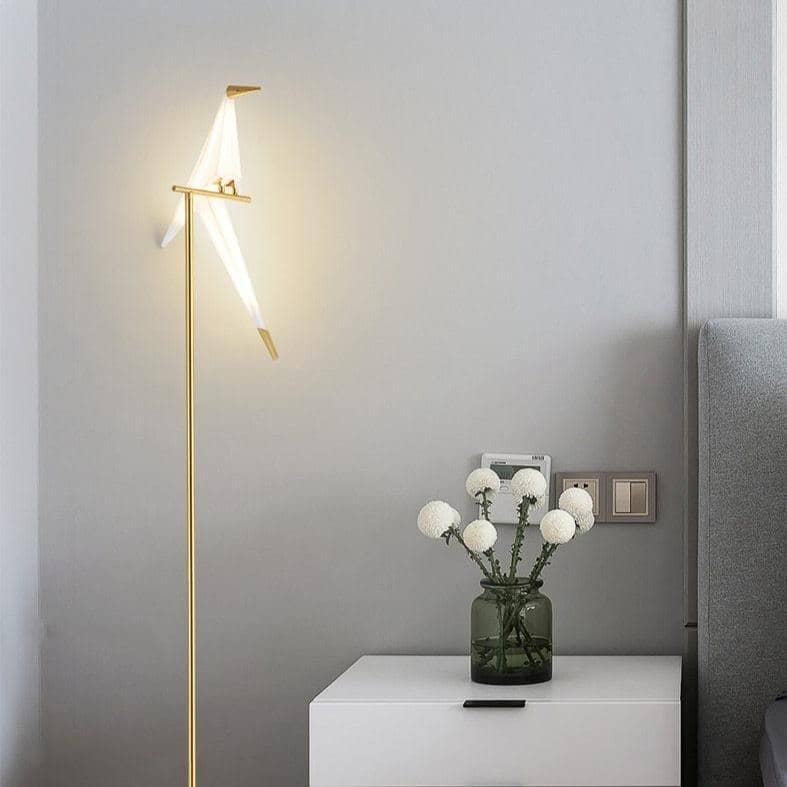 Post Modern Shaken Bird LED Floor Lamp - Nordic Stylish Lighting