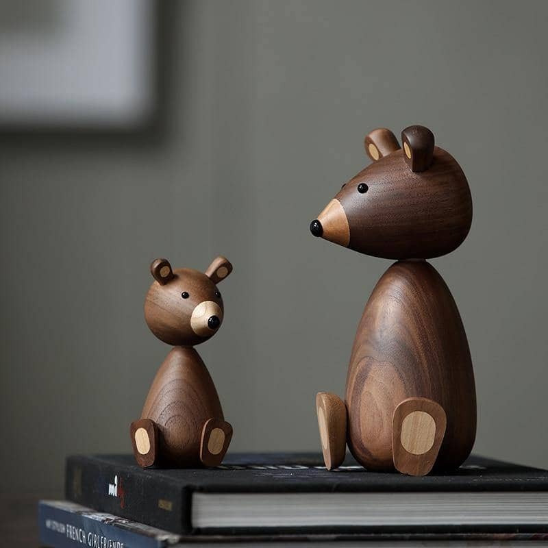 Russia Little Bear Wood Decor - Cute Quirkiness