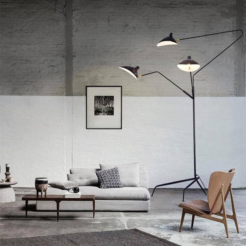 Serge Mouille Spider Floor Lamp - Wow Effect Lighting for Modern Homes