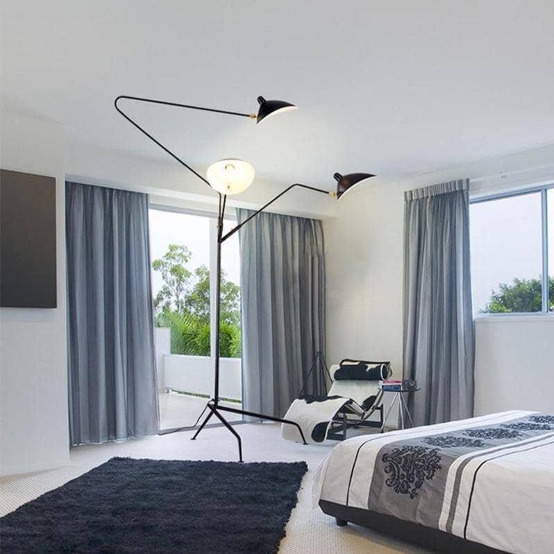 Serge Mouille Spider Floor Lamp - Wow Effect Lighting for Modern Homes