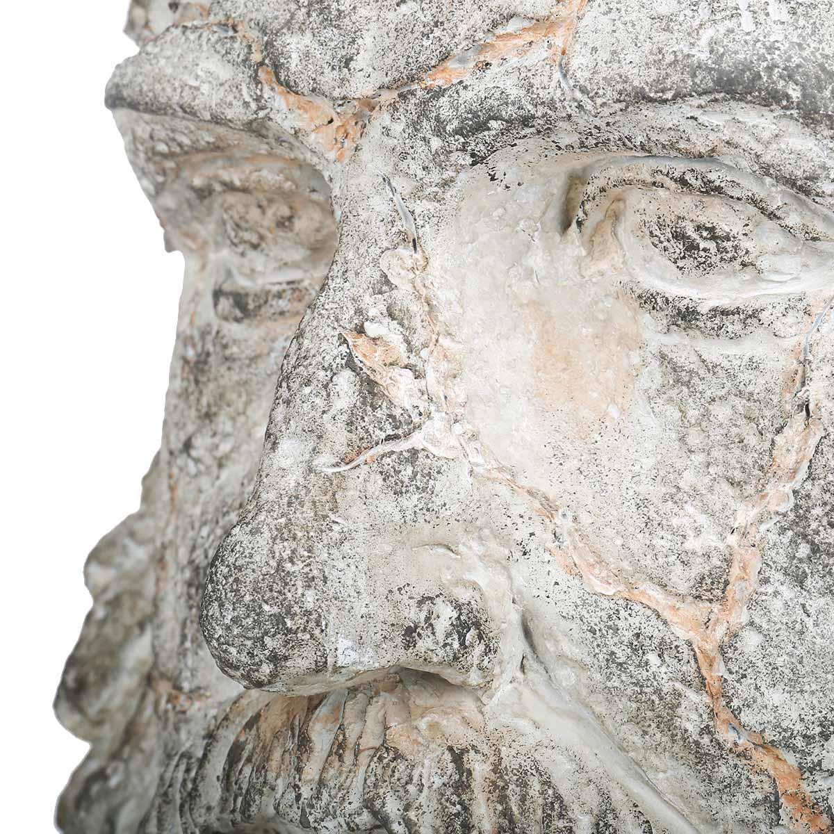 Stone Face Sculpture: Modern and Artistic Home Decor with Imitate Stone Resin