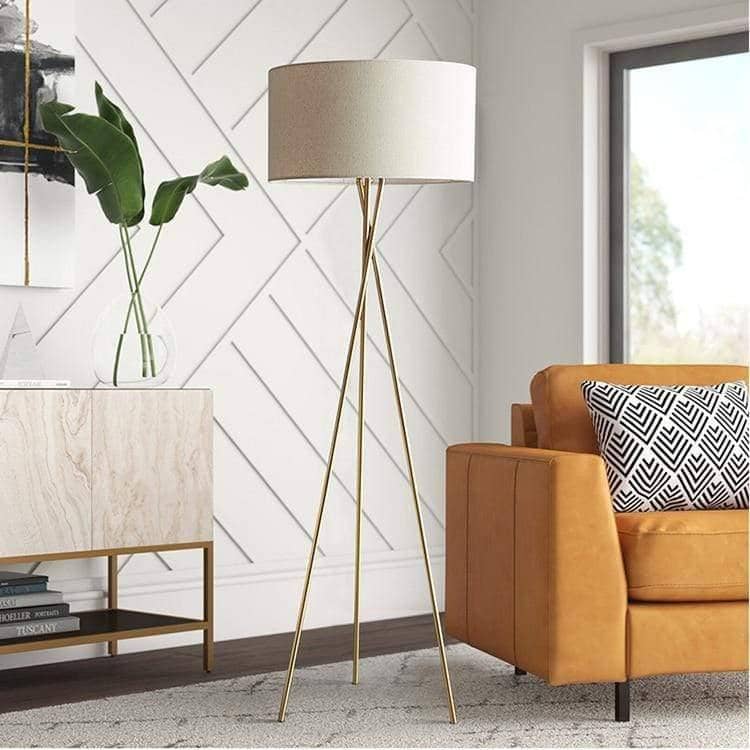 Stylish Modern Tripod Floor Living Room Lamp: Light up Your Life