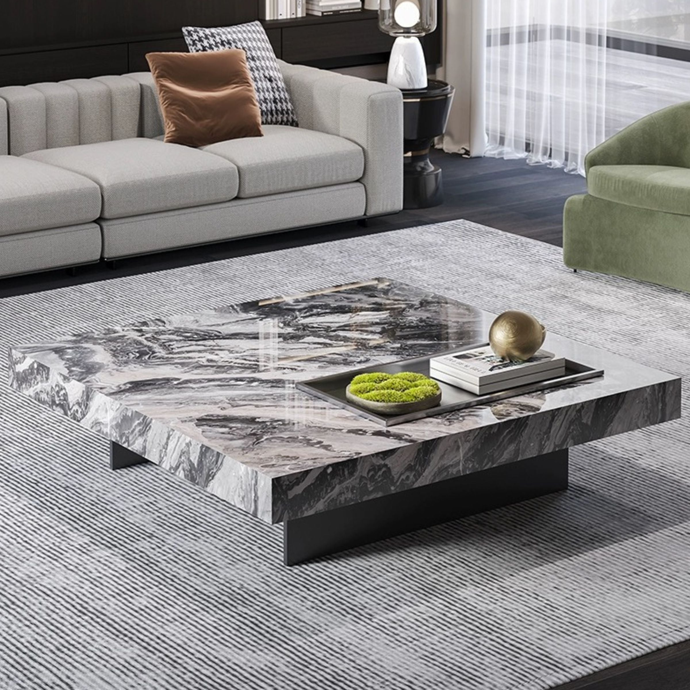 Natural Marble Coffee Table  TG-CT11