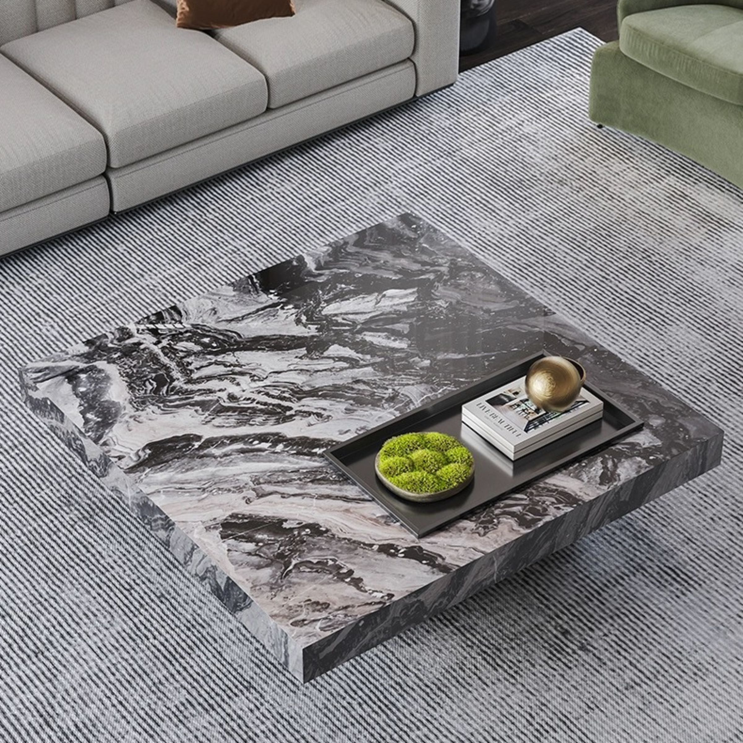 Natural Marble Coffee Table  TG-CT11