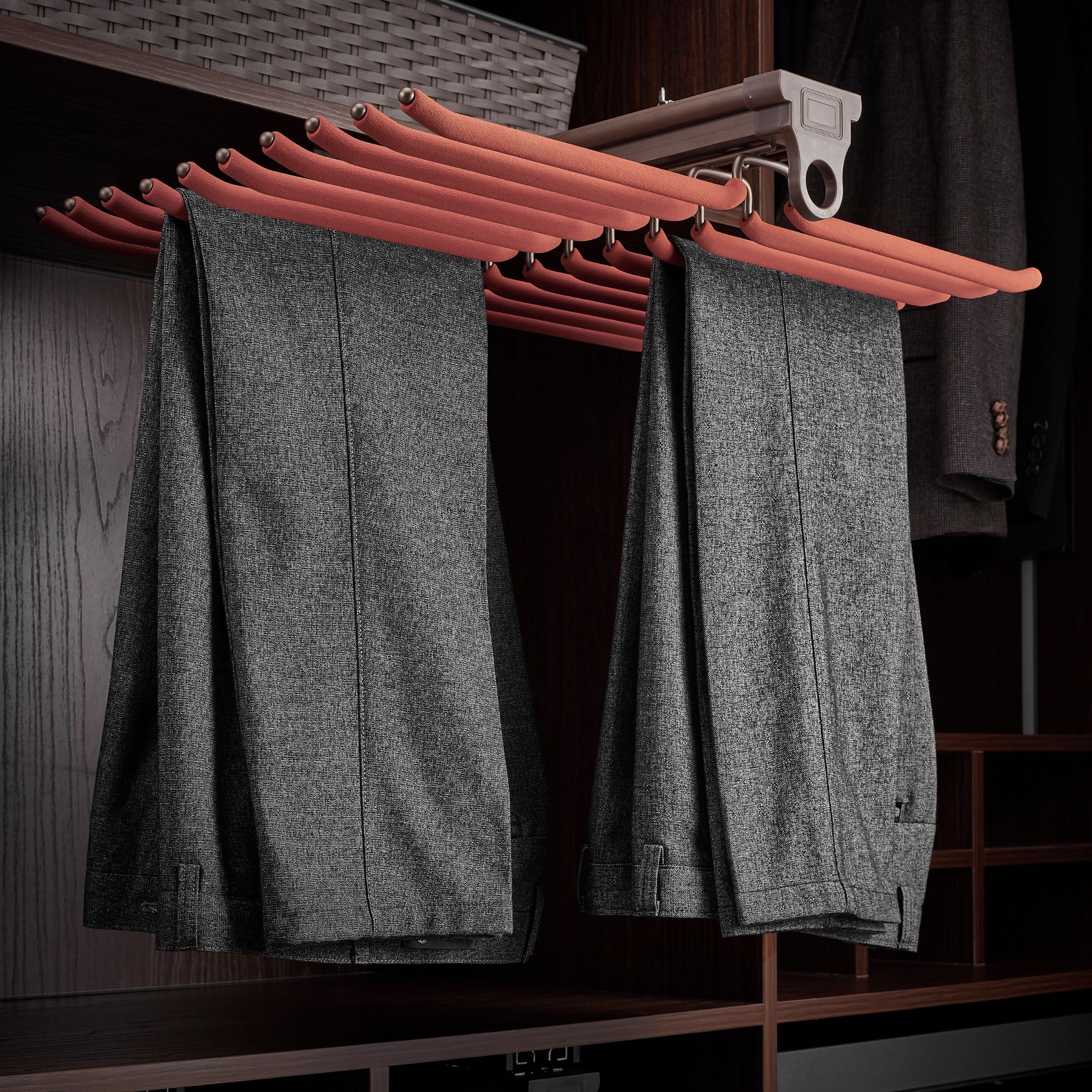 TROUSERS RACK(SOFT CLOSING) MA.1108