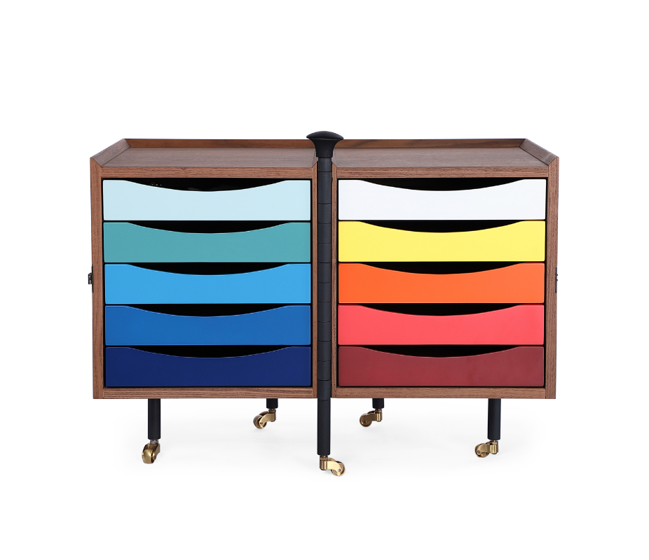 Finn Juhl Style Glove Cabinet